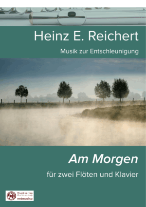 "Am Morgen" für 2 Querflöten und Klavier (PDF)