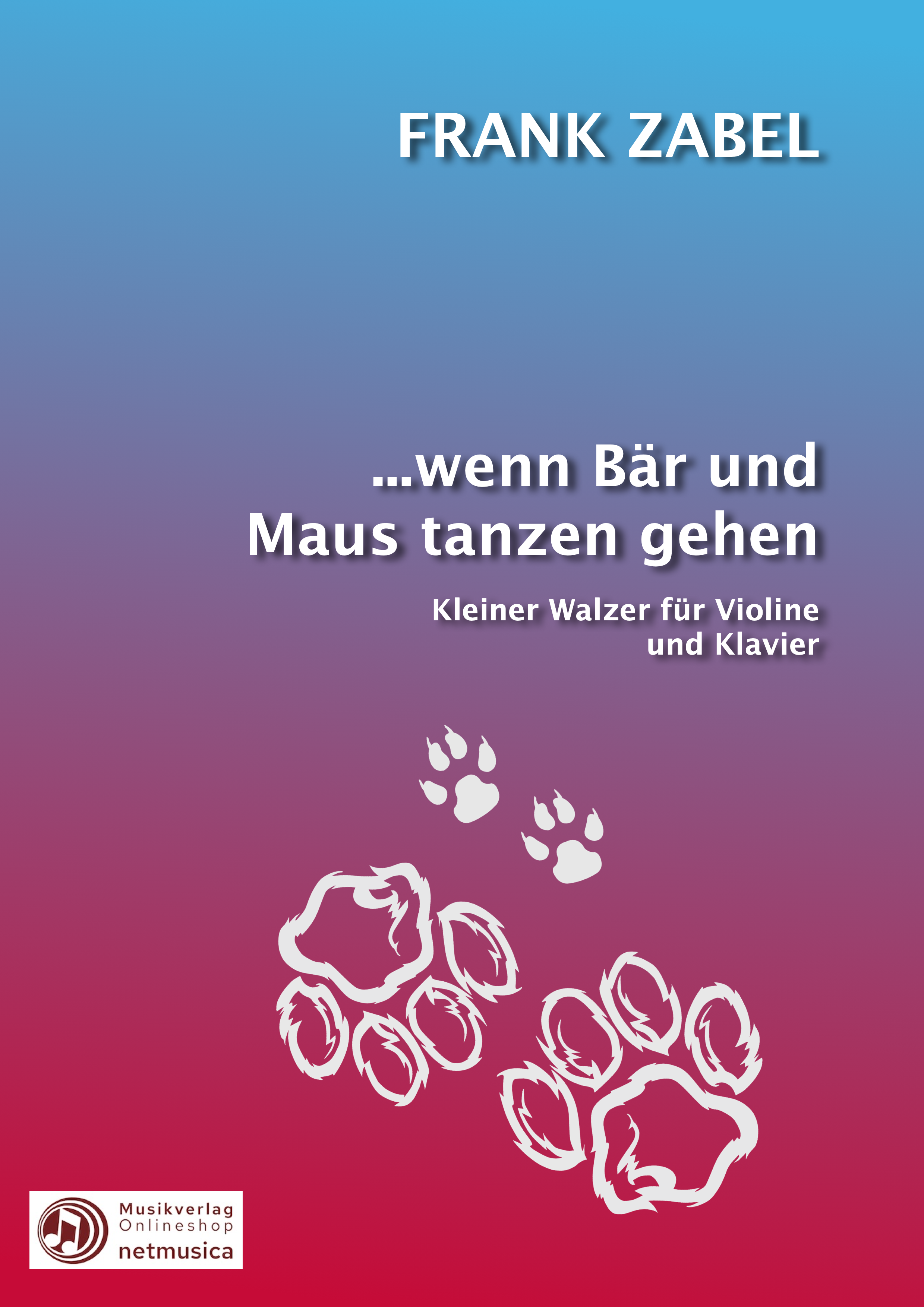 "...wenn Bär und Maus tanzen gehen" - Kleiner Walzer für Violine und Klavier (PDF)