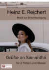 "Grüße an Samantha" für 2 Flöten und Klavier (PDF)